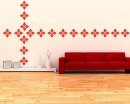 Damask Wall Pattern Decal 